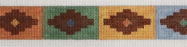 The Meredith Collection # 598 Southwest Tiles Belt Online Hot Sale