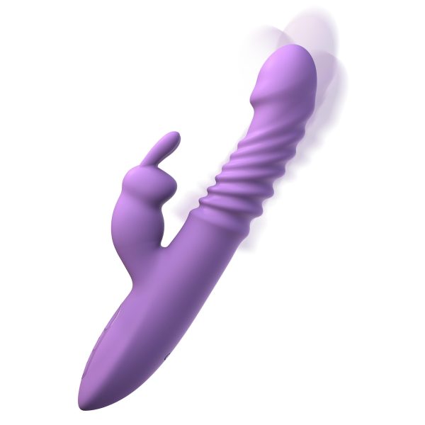 Fantasy For Her Ultimate Thrusting Silicone Rabbit Vibe on Sale - Image 3