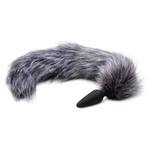 Tailz Snap On Silicone Anal Plug with Interchangeable Tails Online Sale - Image 4