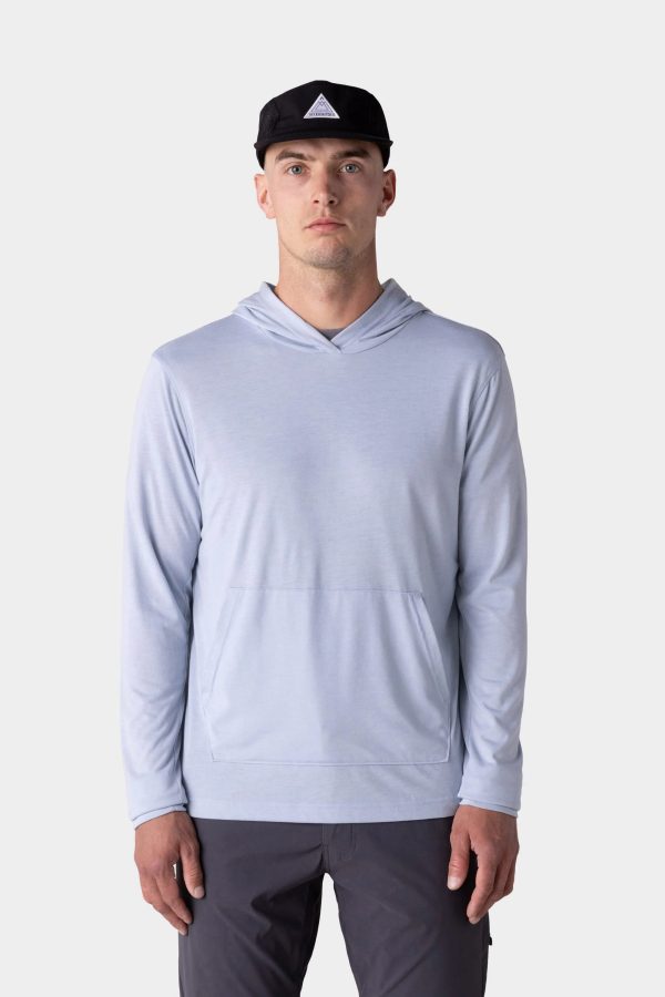 686 - Everywhere Dri Release Tech Hoodie - Blue Fog (Add-On) Online